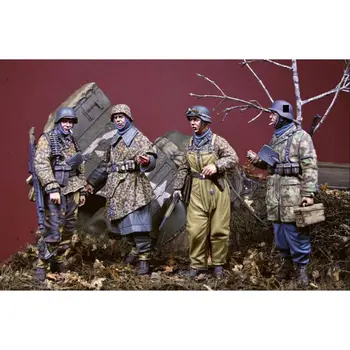 1/35 Reçine Modeli Şekil GK,Alman asker, Demonte ve boyasız kiti