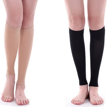 1 Çift Elastik Rahatlatmak Bacak Buzağı Kol Varisli Damar Dolaşımı varis çorabı Bakımı Bacak Desteği Ayak Bileği Çorap