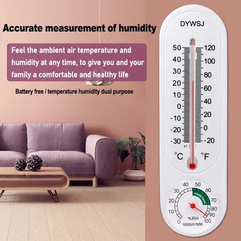 23cm Uzun Duvar Asılı Termometre Asılı Kaydedici Sıcaklık ölçüm aracı Kapalı Açık Bahçe Ev Garaj Ofis Odası