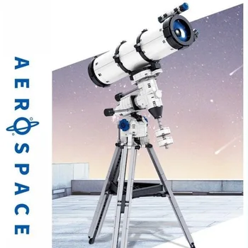Biliyordu Dahili Astronomik Teleskop Yapı Taşları Havacılık Kültür Serisi Montaj Bulmaca Oyuncaklar Yaratıcı Masaüstü Süslemeleri