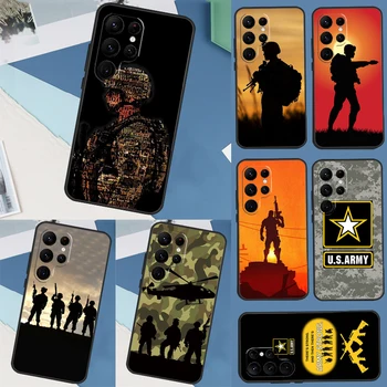 Camo askeri Ordu Kılıf Samsung Galaxy S23 S22 Ultra S21 FE S20 FE S10 S9 S8 Not 10 Artı 20 Ultra Coque