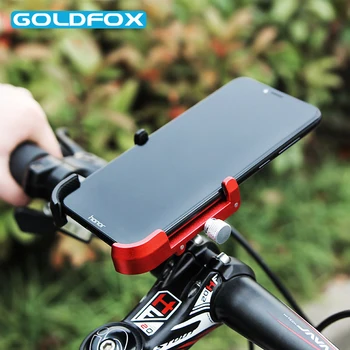 GIYO 2020 Bisiklet telefon tutucu 360 ° Ayar MTB Yol Bisikleti gidon Standı Alüminyum Alaşımlı Su Geçirmez ve Paslanmaz Montaj