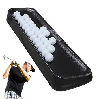 Golf Topu Kutusu Büyük Kapasiteli Konteyner Golf Topu Depolama Ve Servis Taşınabilir Golf Topu Tepsisi Golf Topu Tutucu Ve Golf