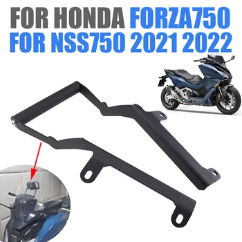 HONDA için FORZA750 Forza 750 NSS7750 2021 Motosiklet akıllı telefon GPS Navigasyon Plaka Braketi Gidon Adaptörü Tutucu Aksesuarları