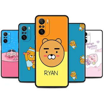 Kakao Ryan Karikatür Durumda Xiaomi Redmi İçin Not 11 10 Pro 12 9S 9 8 9C 9A K40 10C 8T 9T Silikon Telefon Kabuk