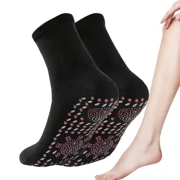Kendinden ısıtma şekillendirme Çorap 2 adet Termal Bacak Şekillendirme Çorap Sıkı kadın Çorap Ev Uyuklayan Uyku Dinlenme Ve Açık
