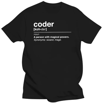 Kodlayıcı Çözünürlüklü Erkekler TShirt Yazılım Geliştirici IT Programcı Geek O Boyun %100 % Pamuklu tişört Yüksek Kaliteli Doğum Günü Hediyeleri