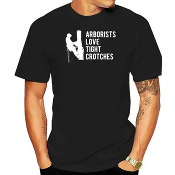 Komik Arborist Ağacı Dağcı Arboriculture Hediye Pamuk T Gömlek Erkekler İçin Slim Fit T Shirt Japonya Tarzı Grafik