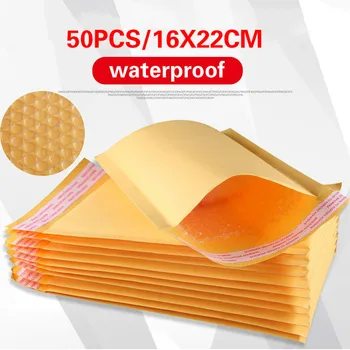 Kraft Kağıt Torbalar Gıda Çay hediye keseleri Kendinden Yapışkanlı kapatılabilir paket Parti Düğün Malzemeleri Ambalaj Hediye Paketleme Çevre Dostu Çanta 16 * 22cm