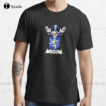 Lamont Arması-Aile Crest Gömlek T-Shirt Balıkçılık Gömlek Komik Sanat Harajuku Streetwear Karikatür Tee Xs-5Xl Özel Hediye Yeni