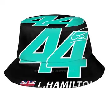 Lewis 44 2022 Katlanabilir Panama Kova Şapka Kap 2022 George Russell Lewis 44 Lewis 2022 L Yarış Motor Sporları