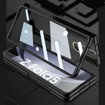 Mat Dokulu Cep Telefonu Kılıfı, Kabuk Filmi, Entegre, Her Şey Dahil, Samsung Z Fold 5 için Uygun
