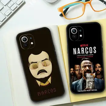 Narcos TV Serisi Pablo Escobar Telefon kılıfı Xiaomi Redmi İçin Not 11 8 9 10 6 10T 9S 8T 7 5A 5 4 Pro Artı Yumuşak Silikon Kapak