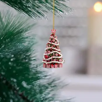 Noel Ağacı Süsleri Neşeli Bir Atmosfer Yaratmak için Yeni Yıl Şenlikli Tatil Süsleri Noel Süsleri