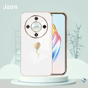 Onur Için Jzon X9b 5G Telefon Kılıfı Sevimli Stil Kaplama Arka Kapak Darbeye Koruyucu Kabuk