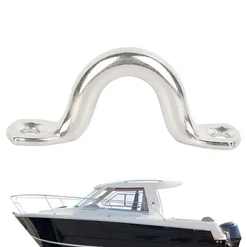 Paslanmaz Çelik Geri küçük kol Kambur Deniz Yay Yat Kolu Sabit Kapı Kolu Toka Gümüş RV Motorları Aksesuarları