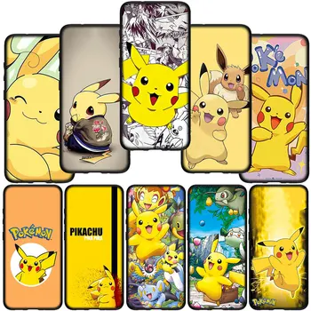 Pikachu Pokemon Güzel Moda Kapak Telefonu OPPO A17 A15 A16 A12 A53 A54 A55 A56 A57 A77 A76 A94 A92 A72 A52 A96 A74 Kılıfı