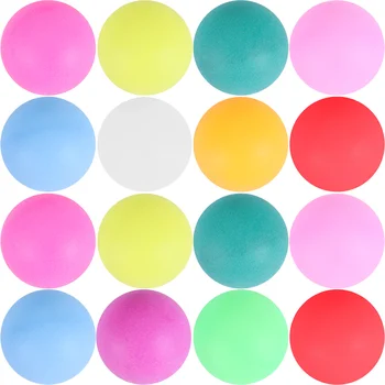Renkli Yuvarlak Kapsüller Masa Tenisi Renkli Pong Topları Parti Etkinliği Sahne
