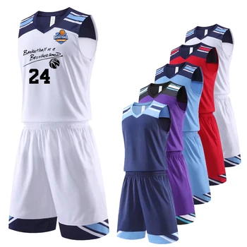 Spor Basketbol Erkekler Erkek şort çekim kolsuz gömlek basketbol Forması Setleri Üniforma kitleri Spor giyim Nefes Gençlik