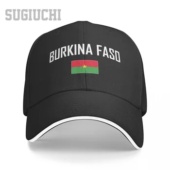 Unisex Sandviç BURKİNA FASO Bayrağı Ve Yazı beyzbol şapkası Erkek Kadın Hip Hop Kapaklar Snapback Golf Şapka Balıkçılık