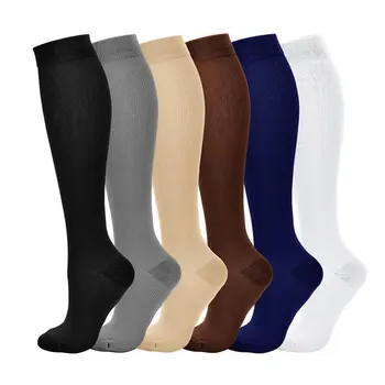 Varis çorabı s Kan Dolaşımı Promosyon Zayıflama varis çorabı Anti-Yorgunluk Rahat düz renk Çorap sıcak