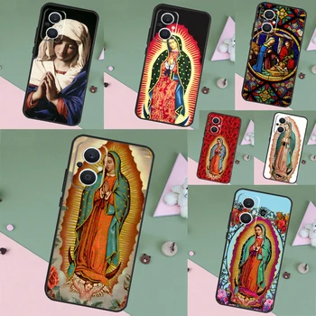 Virgen de Guadalupe Kapak telefon kılıfı İçin OPPO Reno 7 6 8 Lite 4 5 Z 2Z 8T OPPO Bulmak X6 Pro X2 X3 Neo X5 Lite