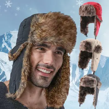 Yeni Moda Sıcak Kap Kış Erkek Kadın bere şapkalar Su Geçirmez Termal Polar Balaclava Şapka Kapşonlu Boyun İsıtıcı Yürüyüş Eşarp